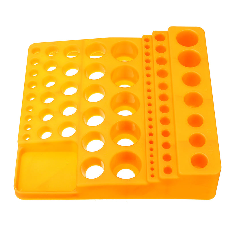 220x205x58mm Plastic Drill Bit Collet Chuck Milling Cutter Storage Box Tool Accessories Storage CNC Lathe Tool