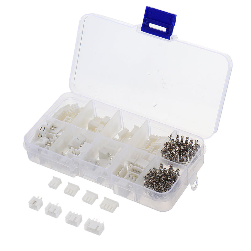 2300pcs XH2.54 2p 3p 4p 5 pin 2.54mm Pitch Terminal Kit / Housing / Pin Header JST Connector Wire Connectors Adaptor XH Kits