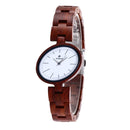 REDEAR SJ1680 Lightweight Women Watches Wood Band Quartz Wrist Watch