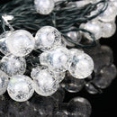 9.5M 50 LED Solar Fairy Bulb String Light 8 Modes Outdoor Indoor Garden Wedding Holiday Lamp Decor