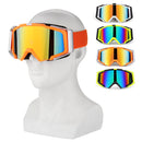 TYX76 Outdoor Skiing Skating Goggles Snowmobile Glasses Windproof Anti-Fog UV Protection For Men Wom