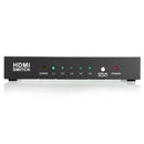 5 Port 4K 3D 1080P Video HD Switch Switcher Splitter with Remote for HDTV PS3