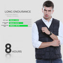 Adjustable Electric Vest Heated Fishing Cloth Jacket USB Thermal Winter-Warmer