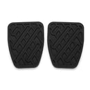 Pair Rubber Car Brake Clutch Pedal Cover Non-Slip Pad for Nissan Qashqai