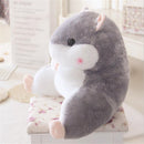 Cute Cartoon Rabbit Soft Plush Pillow Seat Waist Rest Cushion Lumbar Support Waist Pillow