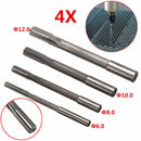 4pcs 6mm 8mm 10mm 12mm HSS Straight Shank Cobalt Milling Chucking Reamer