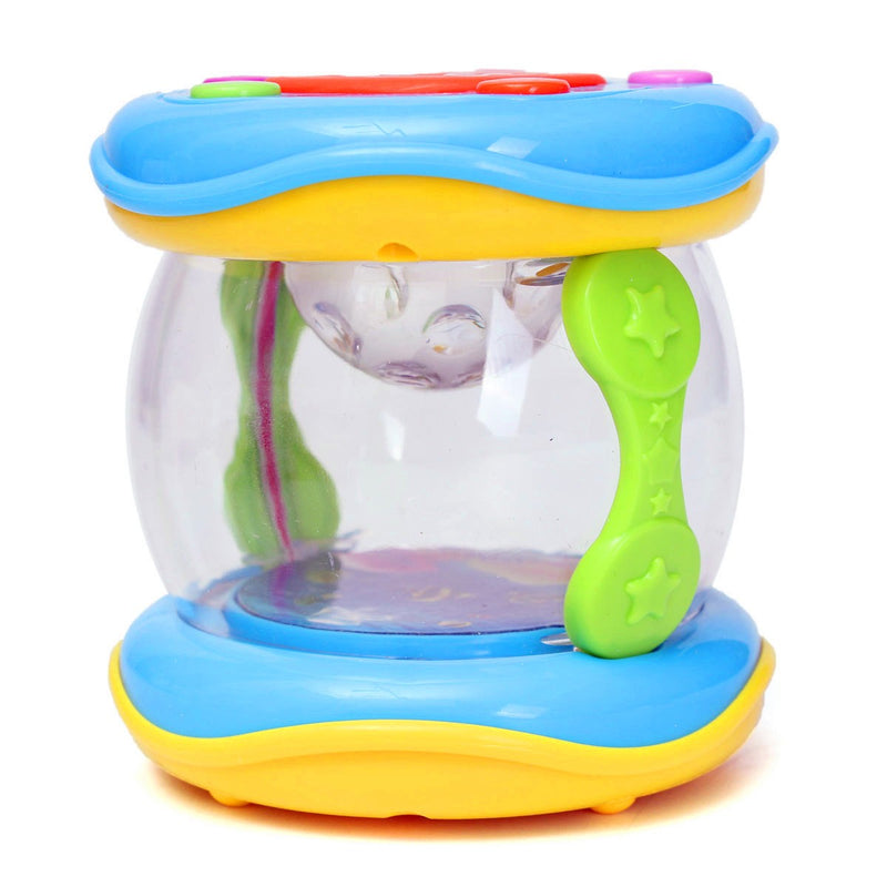Children Kid Baby Electrical Drum Songs Early Educational Development Toy Colorful Lights Musical Instrumental