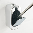 Bathroom Toilet Brush Set Wall-Mounted Brush Long Handle Stianless Steel Cleaning Brushes Holder