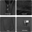 M / L / XL Thermostatic Intelligent USB Winter Outdoor Heating Sleeveless Vest