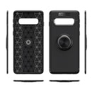C-KU 360 Rotating Ring Grip Kickstand Protective Case For Samsung Galaxy S10 6.1 Inch 2019