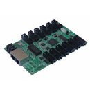 RV908 RV908M32 LED Video Display Receiver Card Board 12xHub75E Ports Support P2/P2.5/P3 Indoor 1/2 1/4 1/8 1/16 1/32 Scan  Work with P10 Display LED Module