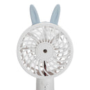 Mini Portable Hand-held Cooling Fan Humidifier Misting Water Spray USB Air Conditioner