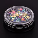 Dancingnail Mixing Pearl Shell Cololful Nail Decoration Beads Rhinestone Manicure Ornaments
