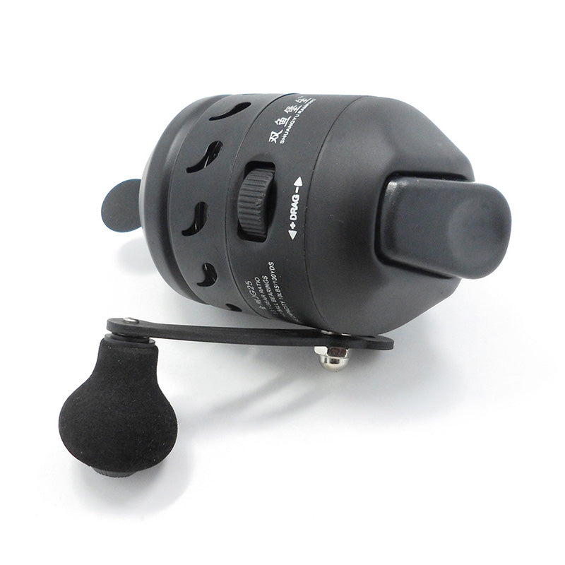 Metal Fishing Reel Baitcasting Spinning Spincast Reel Right Left Hands For Compound Bow Slingshot