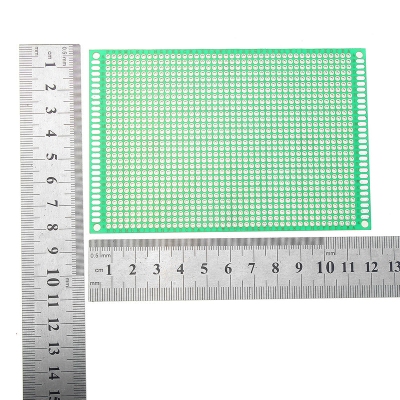 10pcs 8x12cm FR-4 2.54mm Single Side Prototype PCB Printed Circuit Board
