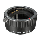 Auto Focus AF Macro Extension Metal Tube 13MM 21MM 31MM For Canon EOS Lens