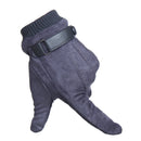 Mens Winter Suede Gloves Touch Screen Windproof Thermal Warm Outdoor Sport Skiing Gloves