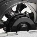 40W 6'' Exhaust Fan 6'' Exhauster Muffler Wall Mounted Low Noise Air Vent Ventilation