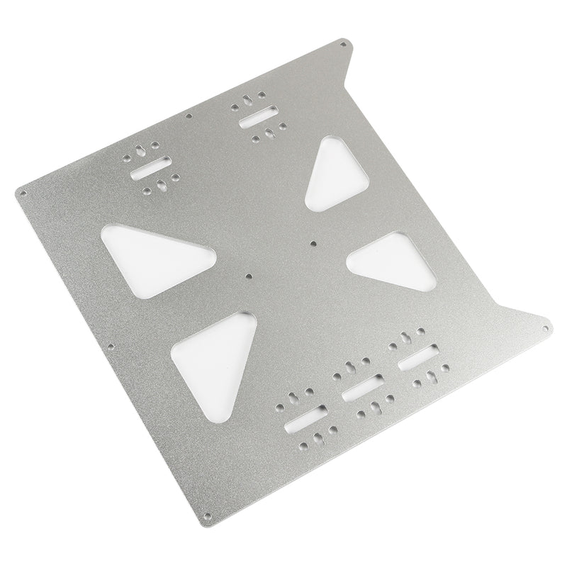V2 Hot Bed Support Plate Y-Axis Heated Bed Aluminum Oxidation Base Plate for Prusa I3 3D Printer