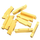 Drillpro 10pcs MGMN300-M Carbide Inserts 3mm Width for MGEHR/MGIVR Grooving Cut Off Tool Turning Tool