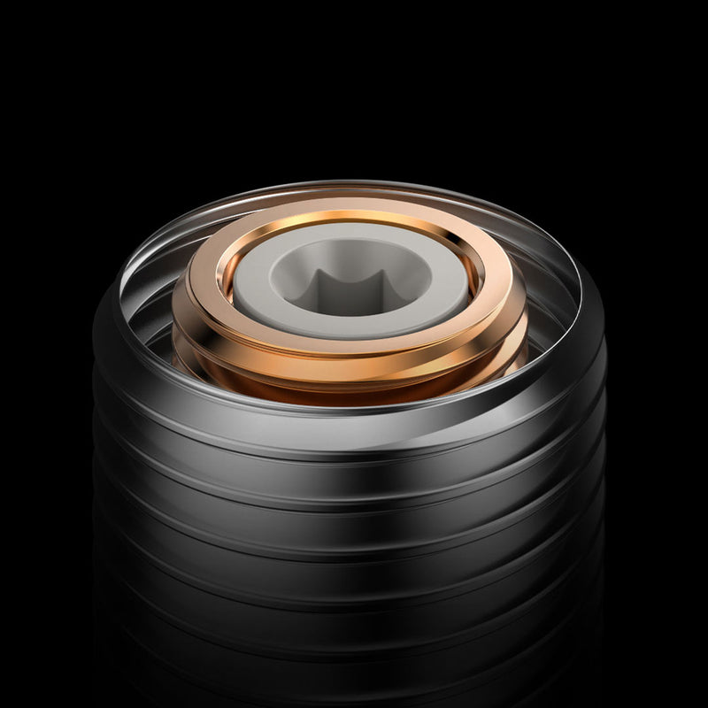 Diiib G1/2'' Brass Brushed/Electroplate Turn Angle Valve Hot Cold Water Filling Valve Inlet Valve Fittings for Kitchen Toilet from Xiaomi Youpin