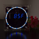 Geekcreit Fourth Generation DIY EC1838A DS1302 Light Control Rotation LED Electronic Clock Kit