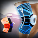 Outdoor Fitness Thick Silicone Pad Double Side Spring Strip Support Calf Knee Pad