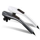 Handheld Electric Massager Body Kneading Vibrating Massager Therapy Machine W/ 6 Heads
