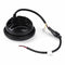 4 Inch 10-32V 2400LM 6000K Motorcycle LED Front Headlight Flood Light IP67 CE Spot Fog Passing Light With Angel Circle Lights