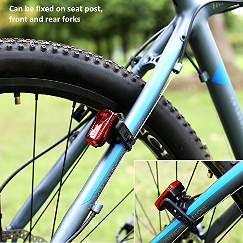 XANES TL03 Bicycle LED Taillight USB Rechargeable 0.5W Waterproof Safety High Visibility