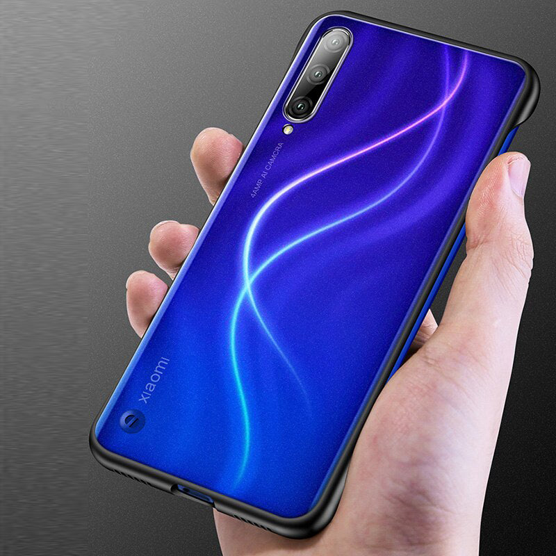 Bakeey Xiaomi Mi9 Mi 9 Lite / Xiaomi Mi CC9 Frameless Ultra Thin Matte with finger ring Hard PC Protective Case