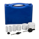 9pcs M42 Double Metal Hole Saw Cutter Hole Opener Three-way Pipe Hole Opener