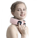 Electric Pulse Neck Massager 3 Modes Health Care Relaxation Tool 9 Speeds Smart Cervical Shoulder Massage Therapy Device U-shaped Multi-function Massage Pillow Relieve Fatigue