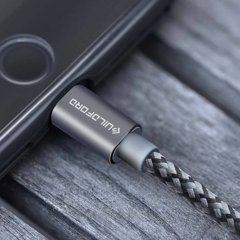 Guildford 2.4A Lightning Fast Charging Data Cable From Xiaomi Eco-System For Apple 11 Max Pro XS X Air iPadAir iPadPro