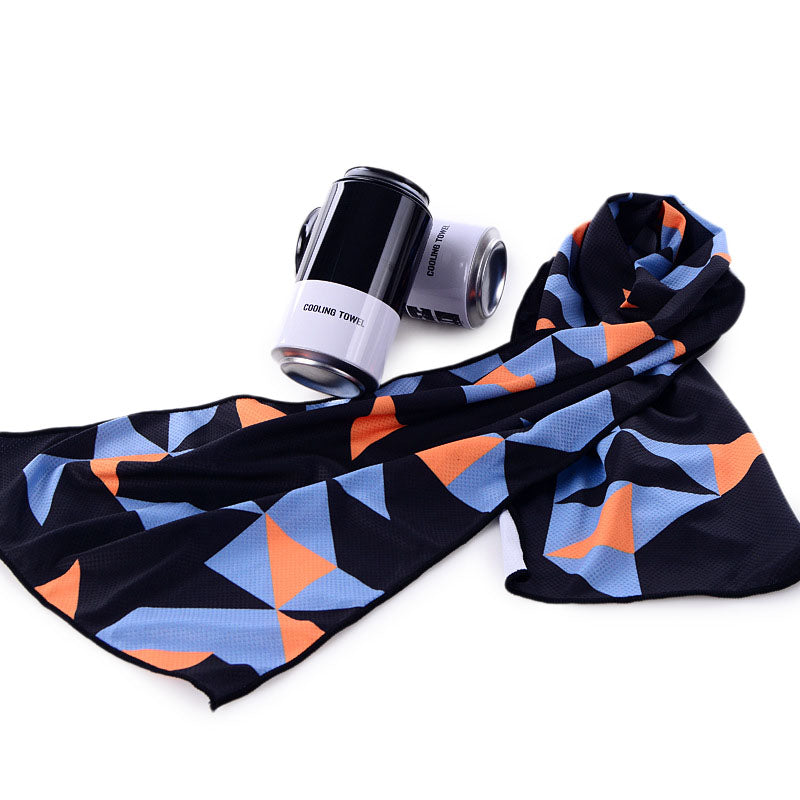 KCASA  30*100mm Cold Sense Sports Towel Running Gym Sweat-Absorbent Sweat Towel Men And Women Quick-Drying Ice Towel