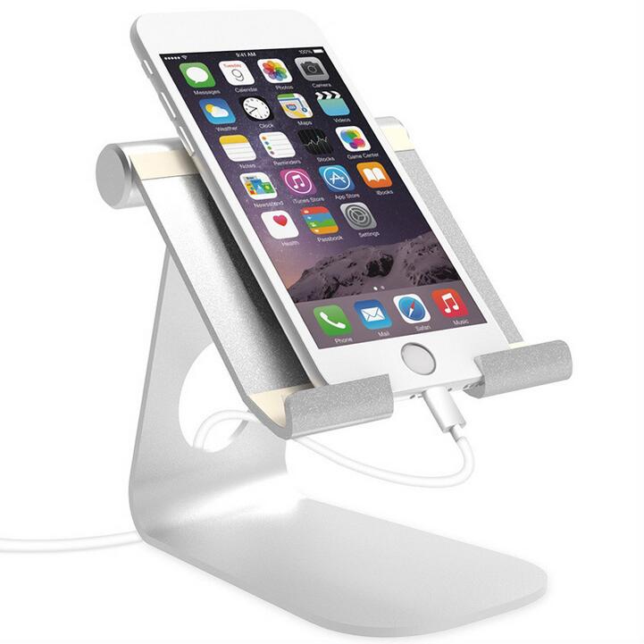 Universal Aluminum Alloy Anti-Slip Portable Support Tablet Stand Holder for iPad Air Mini iPhone