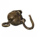 3pcs Old Vintage Antique Style Mini Padlock Lock with Keys