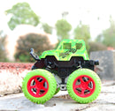 Classic Pull Back Big Foot Wheel Drive Car 9cm Rotatable Friction Power Shockproof Inertial Blocks Toys