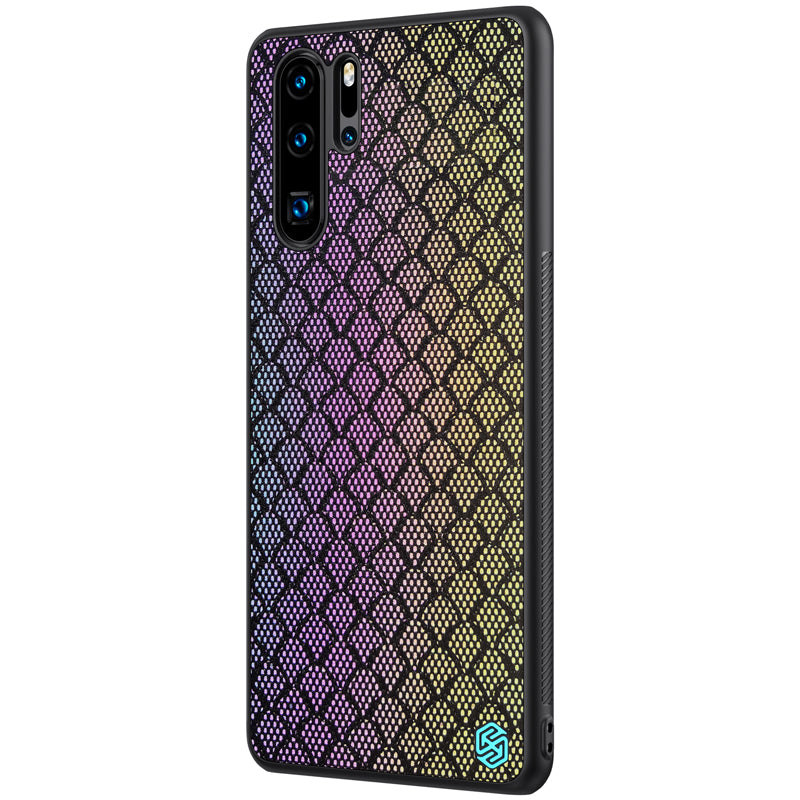 NILLKIN Woven Polyester Mesh Reflective Anti-fingerprint Protective Case for HUAWEI P30 Pro 2019
