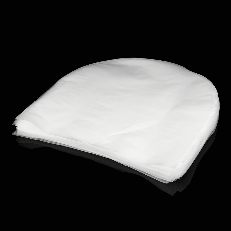 7'' 100Pcs Vinyl Record Antistatic Clear Plastic Cover Inner Sleeves LP LD Bag