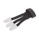 Outdoor Hunting Elastic Finger Gloves Three-Finger Guard Outdoor Hunting Gloves-Black/Grey