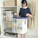 Non-woven Space Saver Clothes Quilt Blanket Storage Bag Box Organizer Portable L