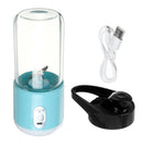 Bakeey 260ml USB Rechargeable Portable Electric Juice Cup Juice Blender Fruit Mixer Six Blade Mixing Machine Smoothies Baby Food Blender Extractor With Lid