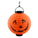 Halloween LED Paper Lantern Pumpkin Spider Bat Lights Hanging Lamp Props Decoration Party Supplies