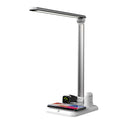 LyRay 4 in 1 Folding Desk Lamp with Fast Wireless Charger Touch Dimming for Cellphone
