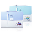 XIAOMI Ecosystem Deli 72470 Organ Bag 13 Grids A4 Expanding File Folder Student Paper Booklet Container Business Multi-function Conference Desktop Document Organizer Random Color