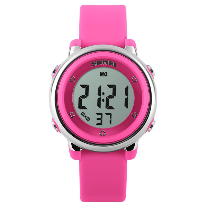 SKMEI 1100 Fashion Children Digital Watch LED Alarm Backlight Boys Girls Sport Watch