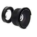 Lightdow Universal 52MM 0.35X Extension Fisheye Super Wide Angle Macro Lens for DSLR Camera