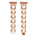 Bakeey Lady Bling Rhinestone Stainless Steel Watch Band Strap For Fitbit Versa