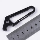 IPRee Multi Tools Carabiners Tactical Pocket Keychain Buckle Outdoor Camping Survival Travel Kits